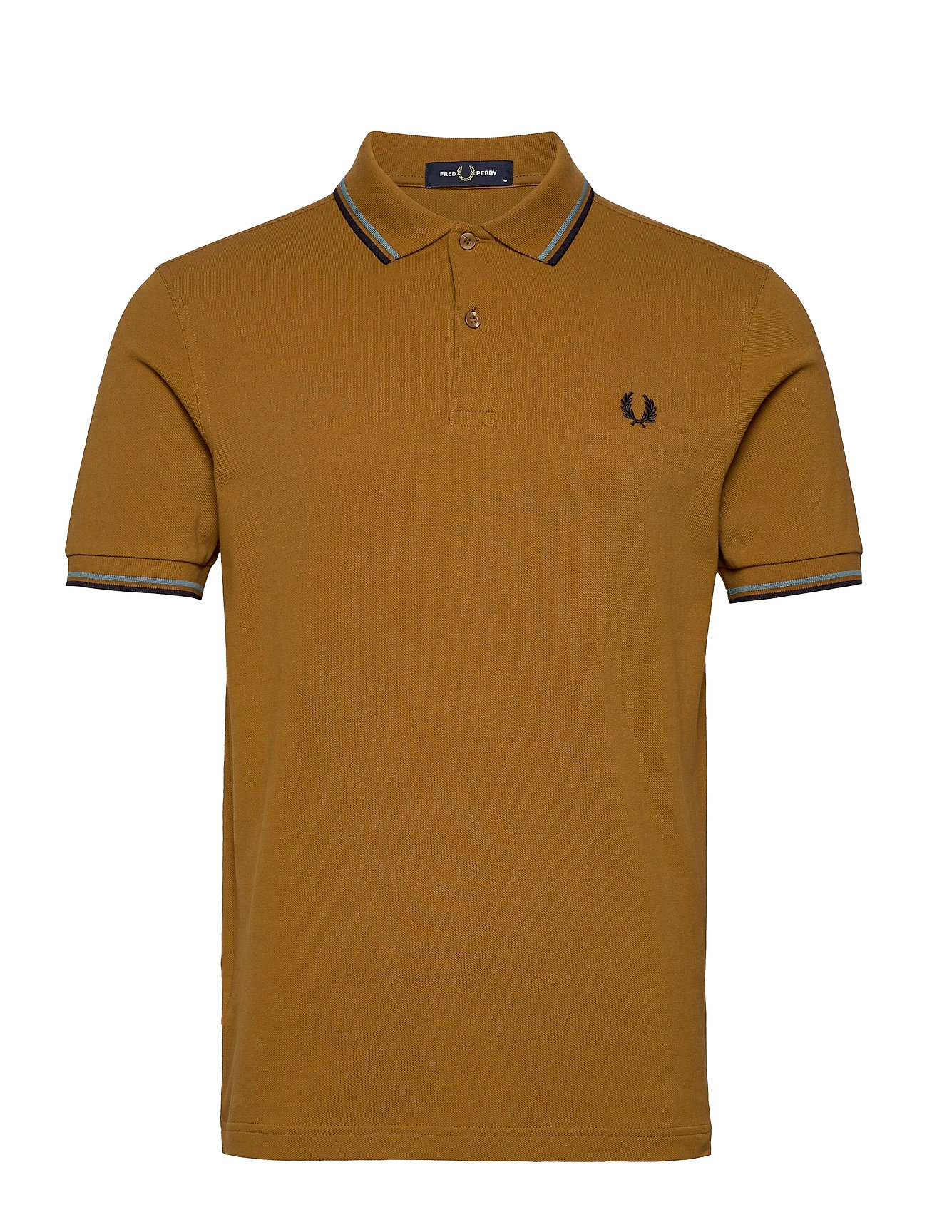 Twin Tipped Fp Shirt Polos Short-sleeved Ruskea Fred Perry