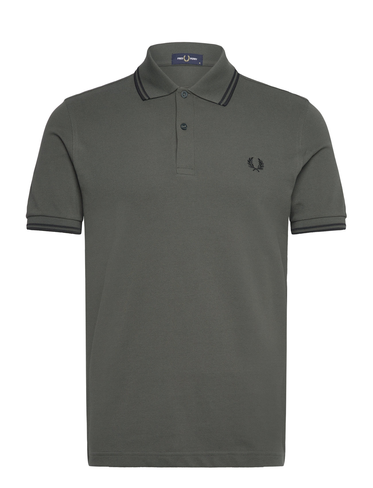 Fred Perry Twin Tipped Fp Shirt Khaki Green