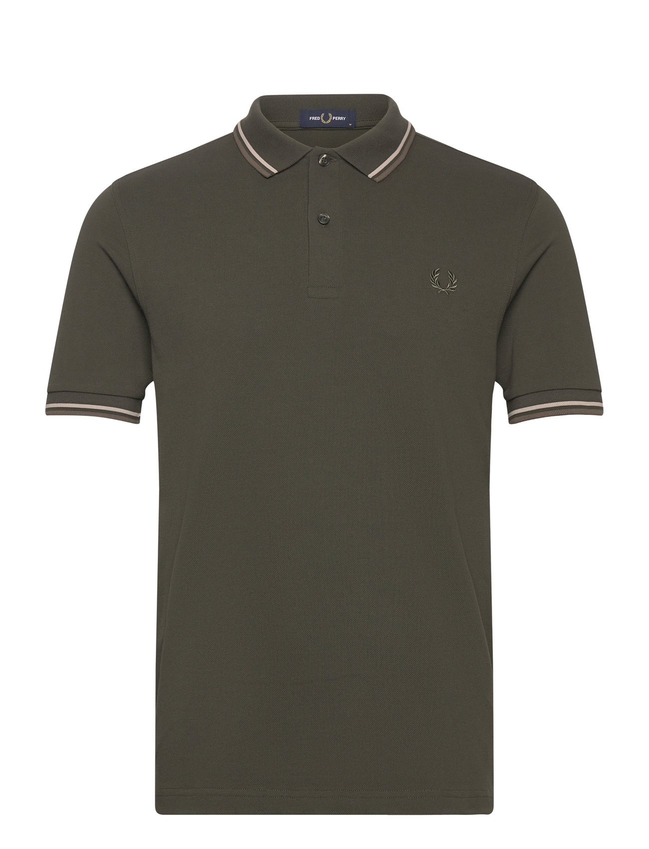 Fred Perry Twin Tipped Fp Shirt Grön