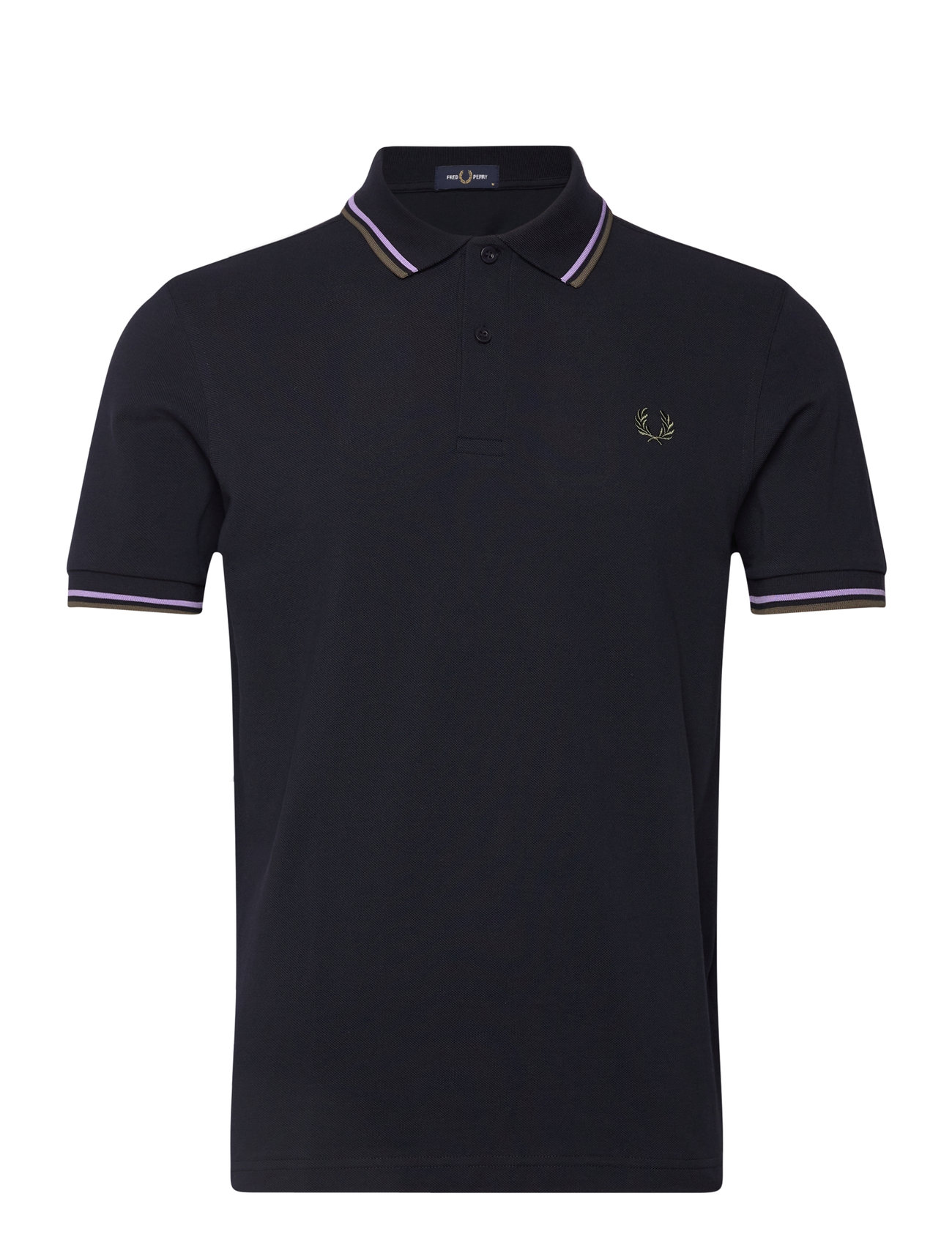 Twin Tipped Fp Shirt Navy Fred Perry