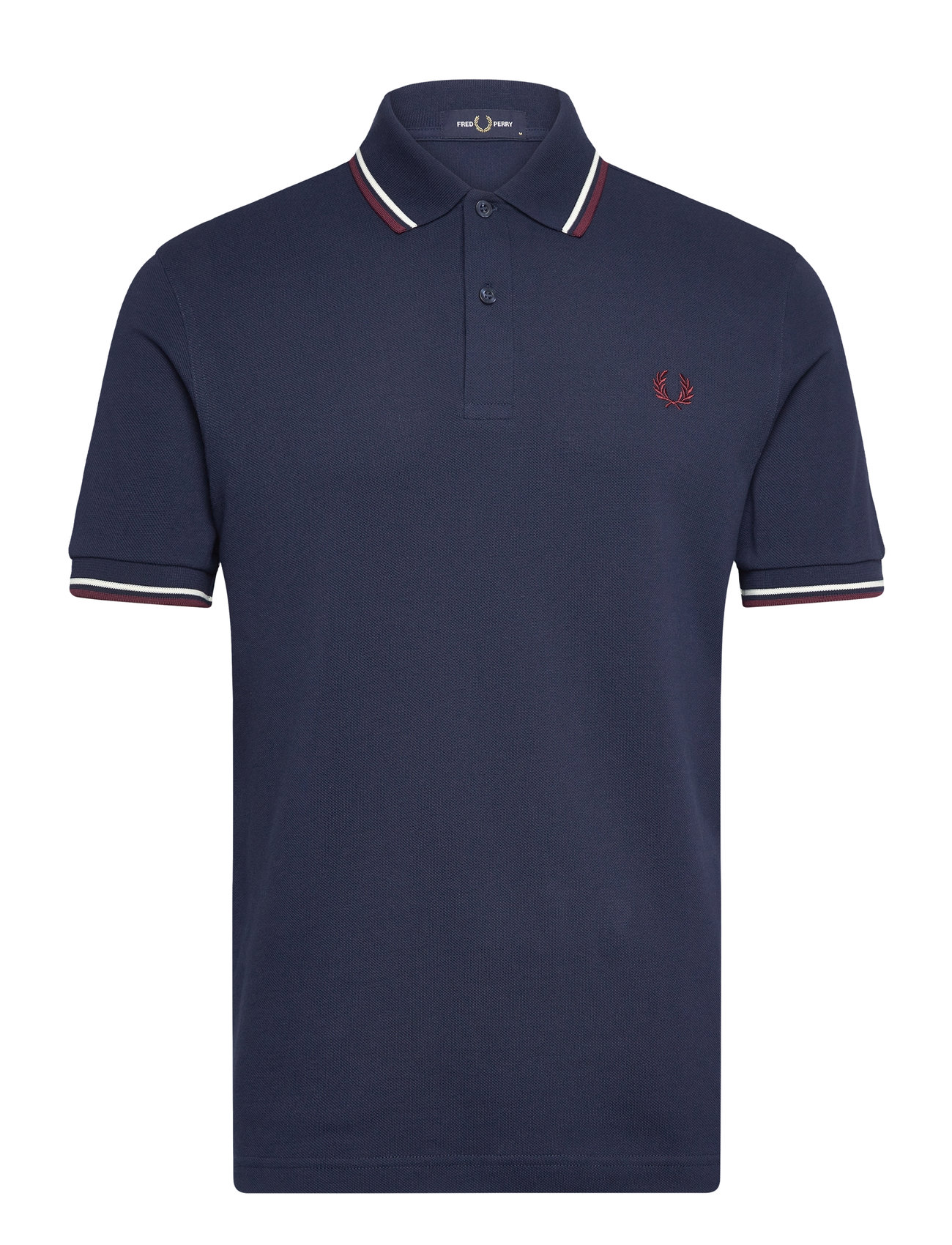 Fred Perry Twin Tipped Fp Shirt Marinblå