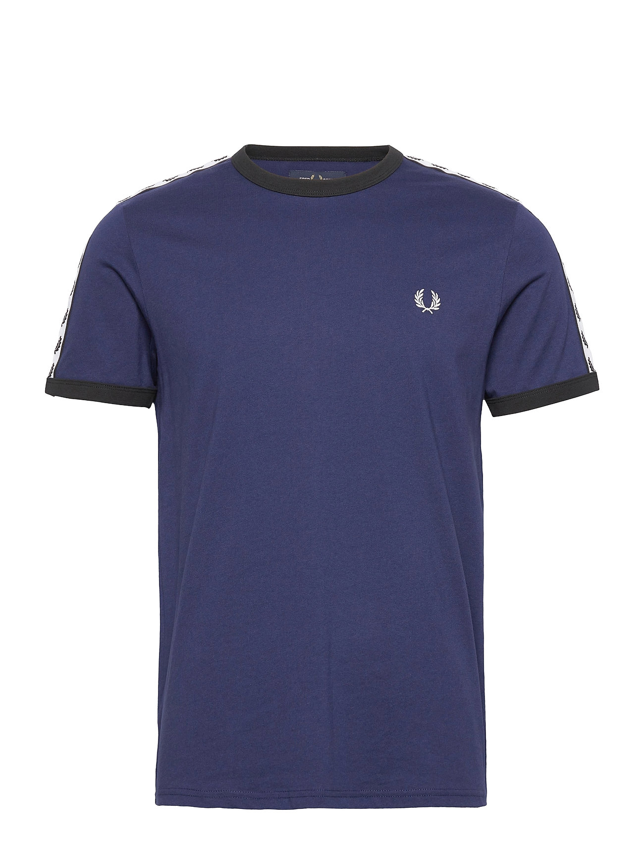 Taped Ringer T-Shirt T-shirts Short-sleeved Sininen Fred Perry
