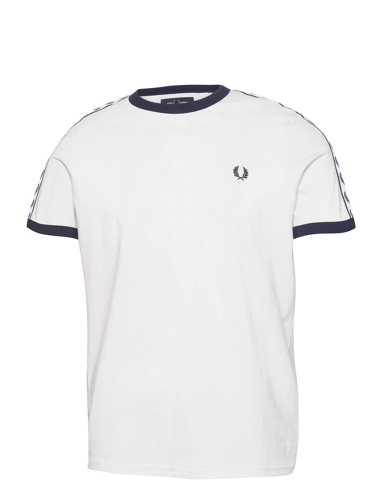 Taped Ringer T-Shirt T-shirts Short-sleeved Valkoinen Fred Perry
