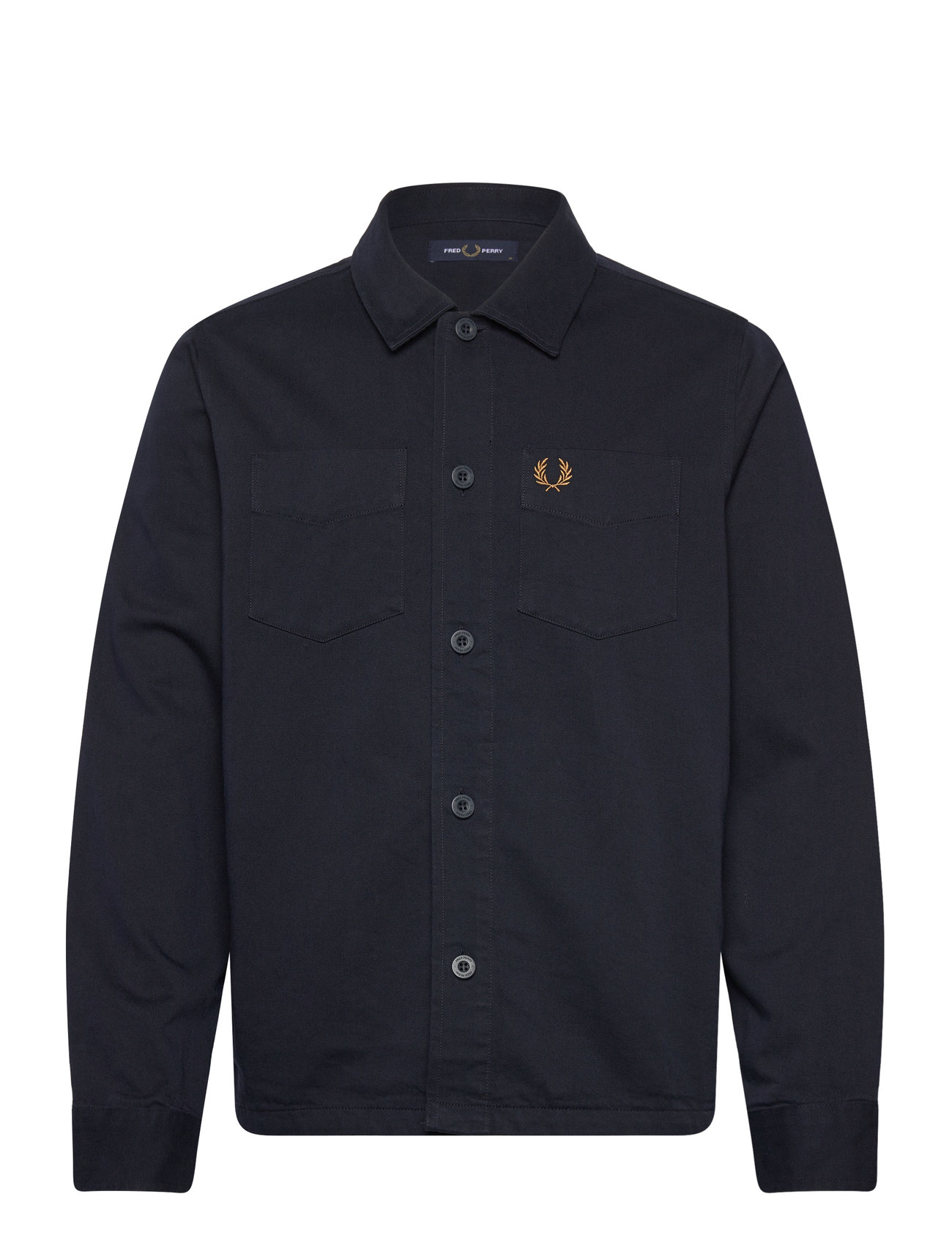 Twill Overshirt Navy Fred Perry