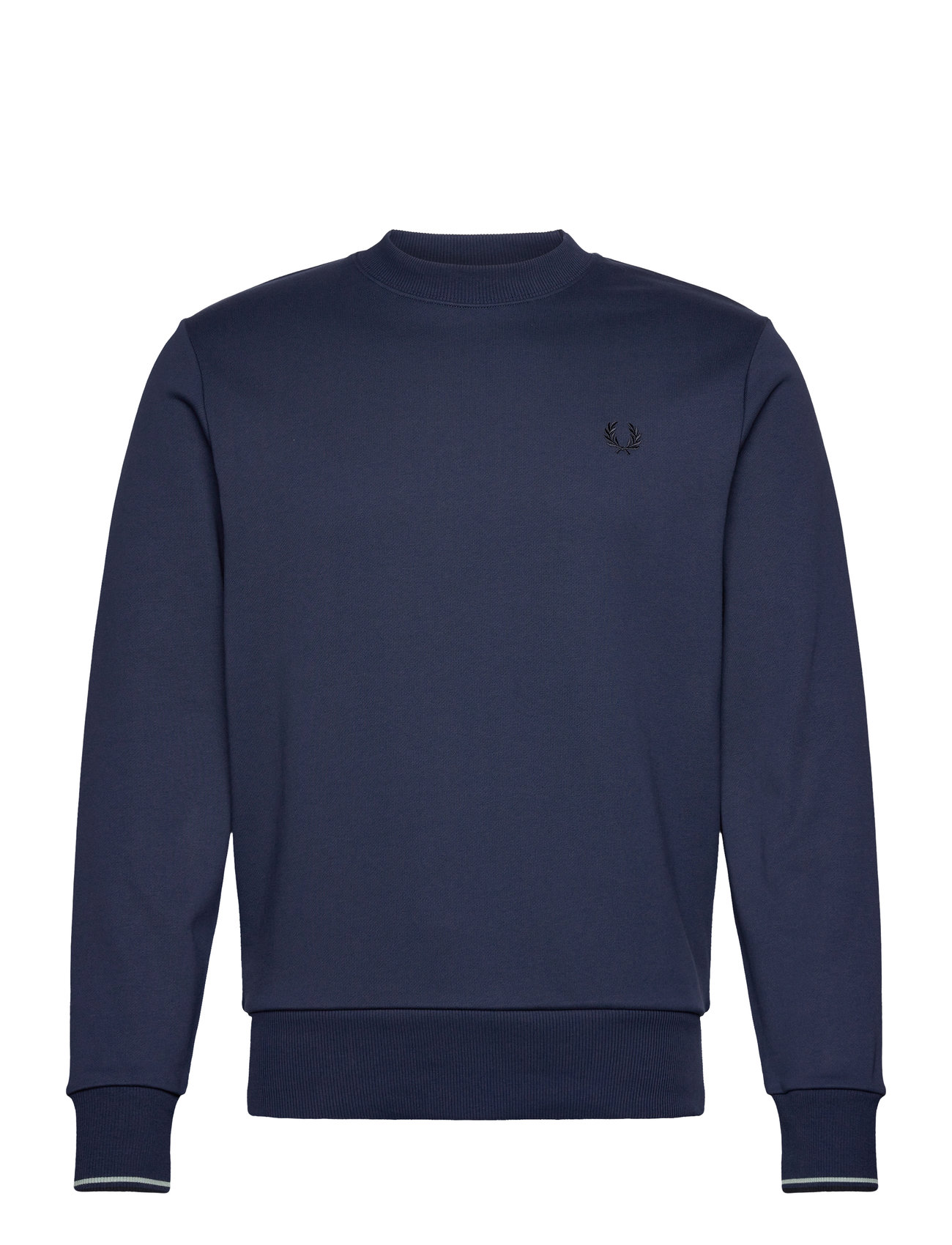 Fred Perry Crew Neck Sweatshirt Marinblå