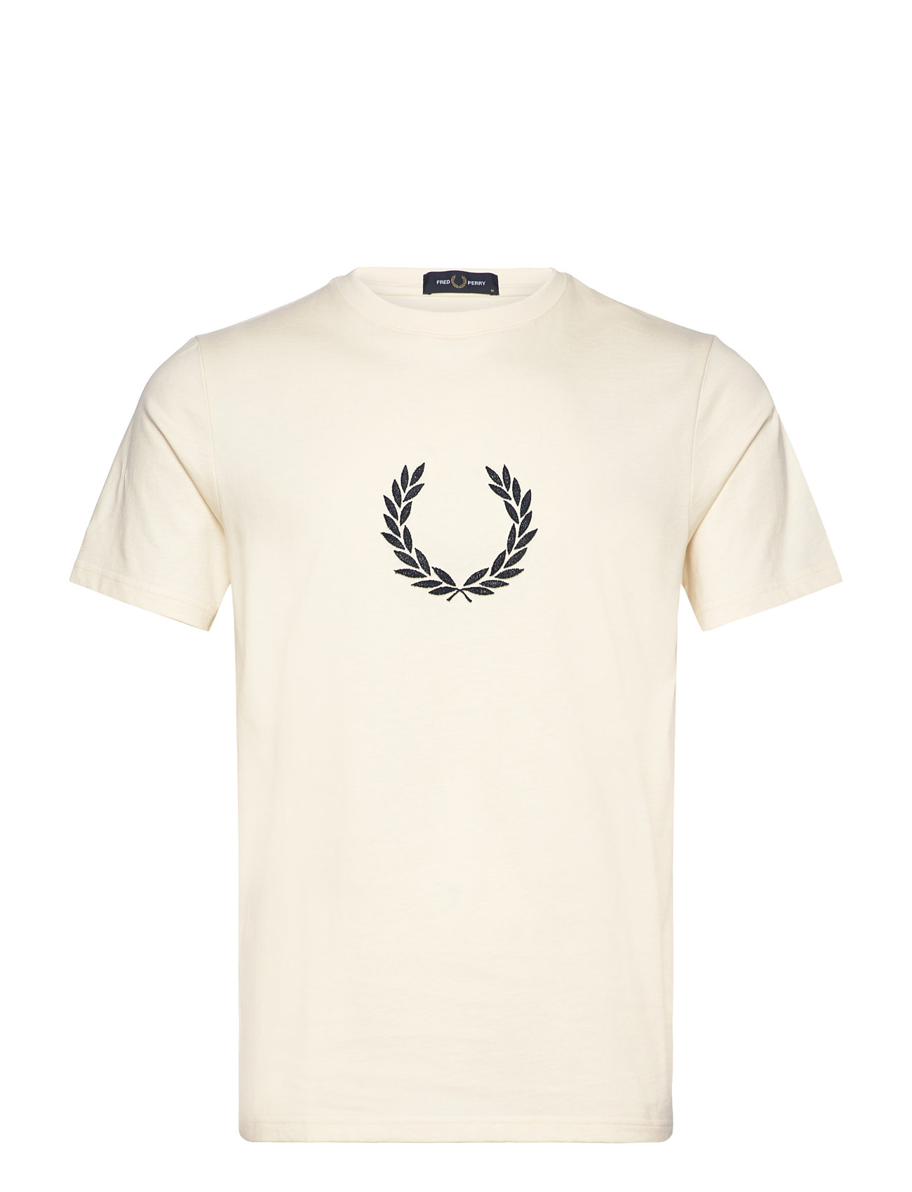 Fred Perry Textr Laurel Wreath Tee Vit