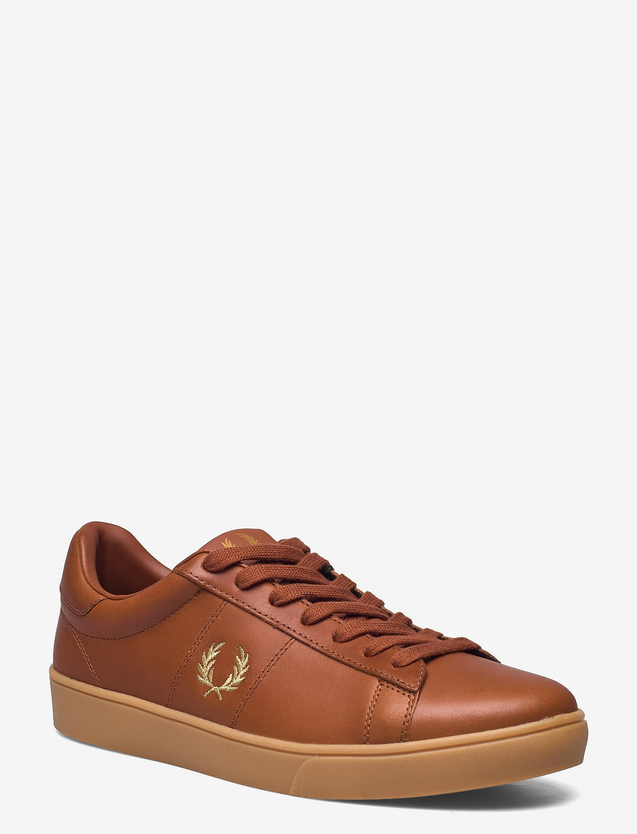 Fred Perry Spencer Leather Tan B9070448 Basket