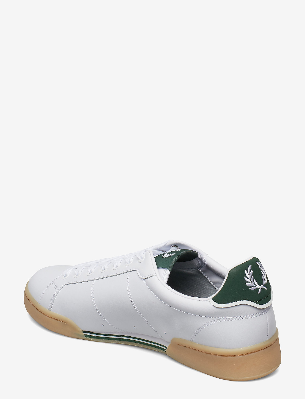Fred Perry Men Casual Shoes B722 Leather Sneakers White 