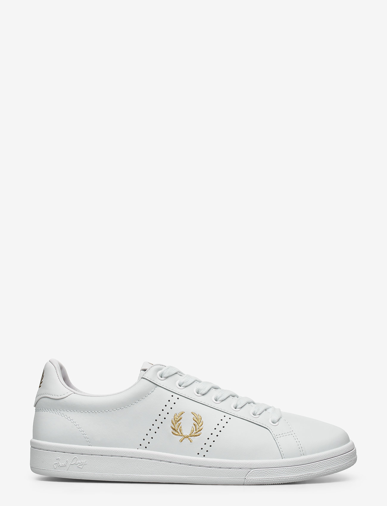fred perry b721 leather white