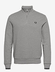 fred perry half zip sweater