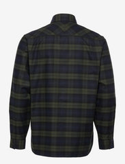 fred perry green tartan shirt