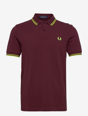 TWIN TIPPED FP SHIRT - AUBERGINE/LIME