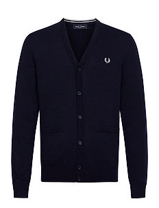 fred perry classic cardigan