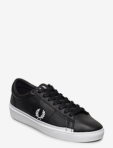 Fred Perry | Skor | Stort utbud av nya styles | Köp Fred Perry Baseline Pique 1964 Silver Carbon Blue Skor