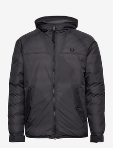 INSULATED HOODED JKT - winter jackets - gunmetal