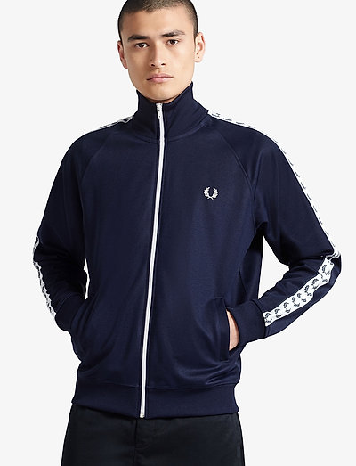 fred perry half zip track jacket