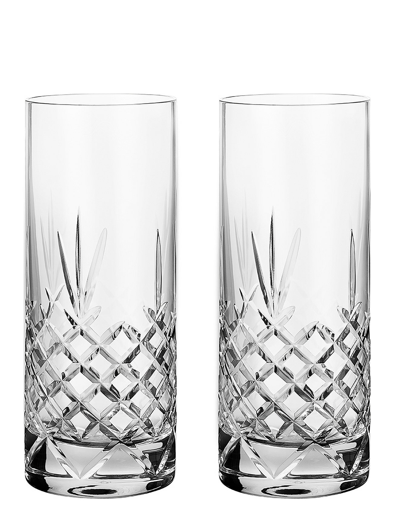 Crispy Highball - 2 Pcs Home Tableware Glass Cocktail Glass Nude Frederik Bagger