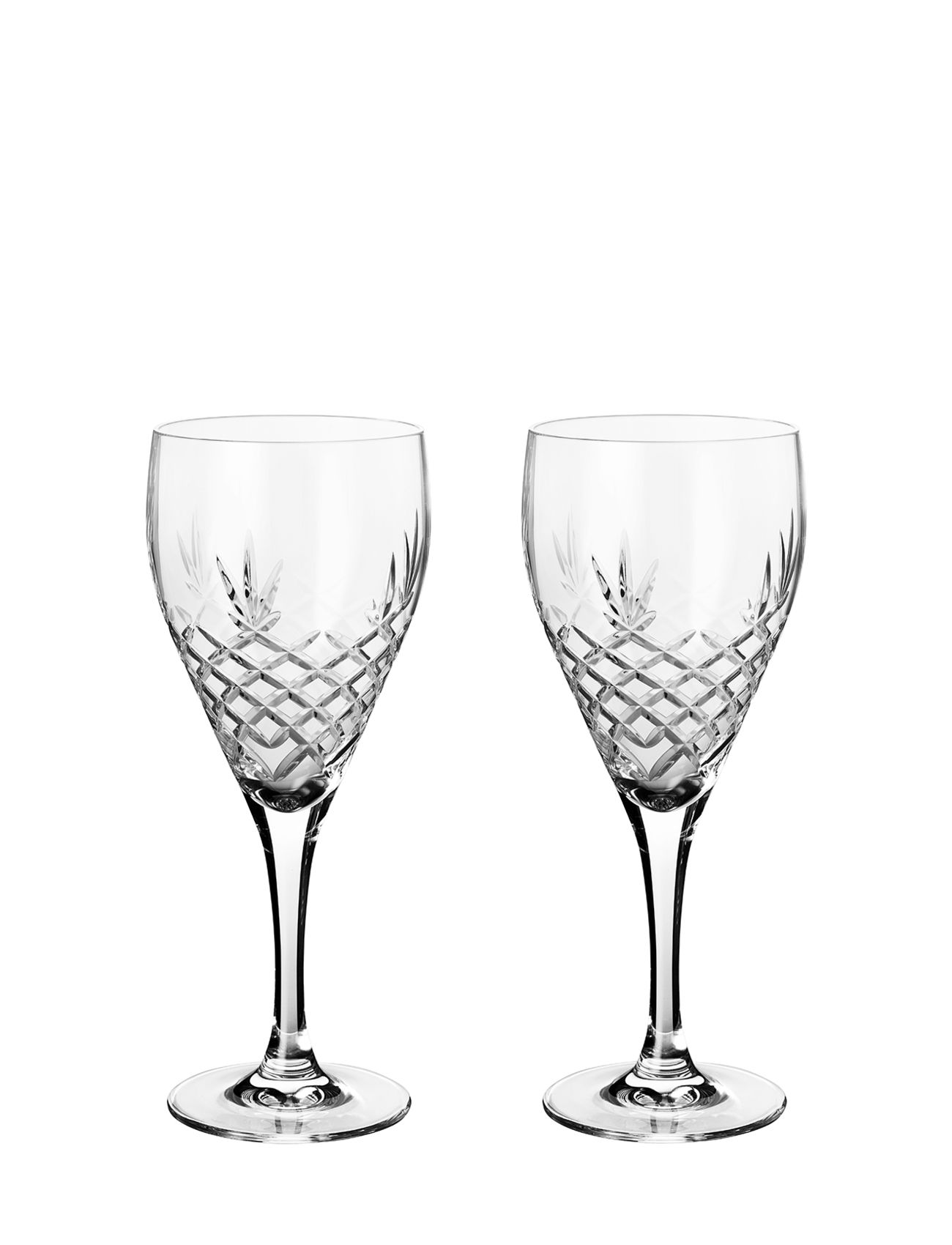 Crispy Red - 2 Pcs Home Tableware Glass Wine Glass Nude Frederik Bagger