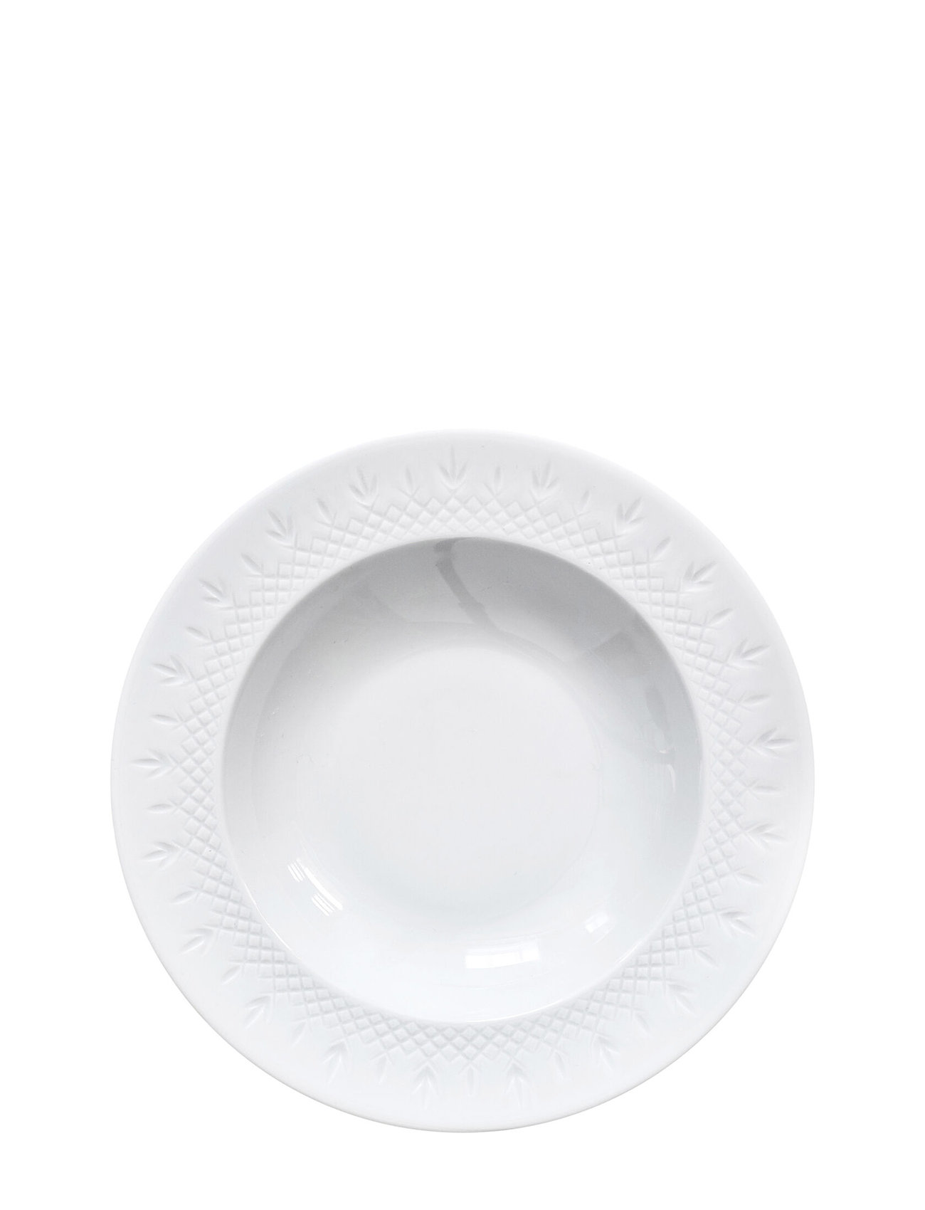Crispy Porcelain Deep Plate - 1 Pcs Home Tableware Plates Deep Plates White Frederik Bagger