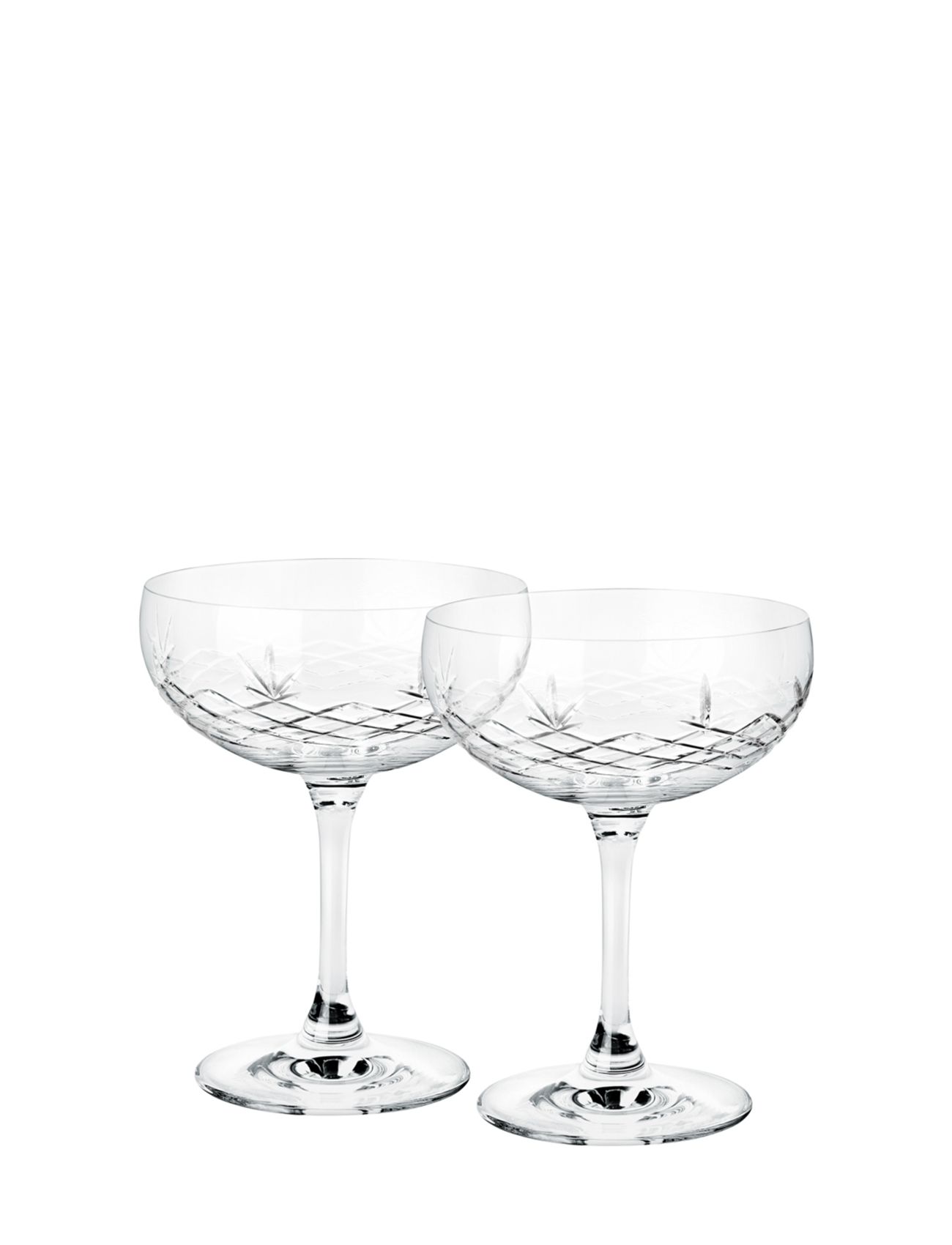 Crispy Gatsby - 2 Pcs Home Tableware Glass Champagne Glass Nude Frederik Bagger
