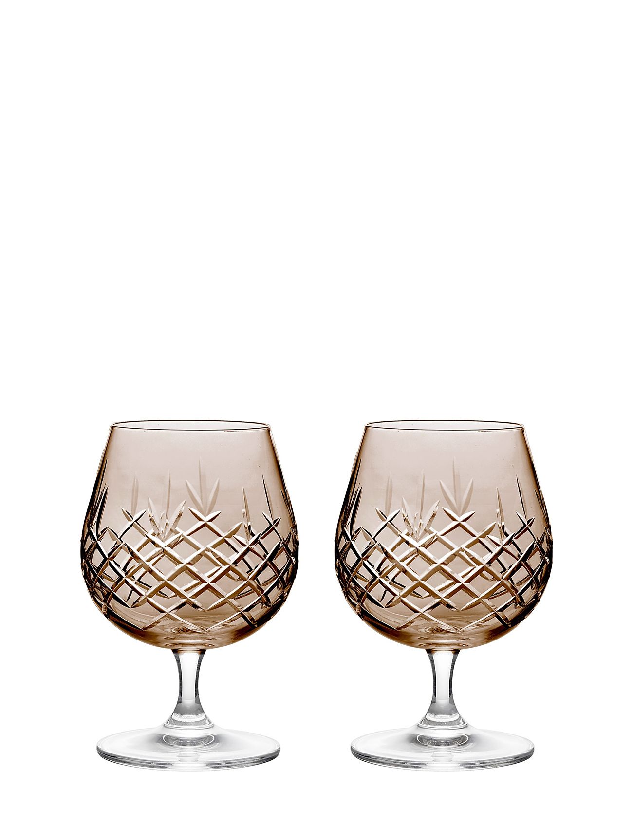 Crispy Copal Sixball - 2 Pcs Home Tableware Glass Liqueur Glass Nude Frederik Bagger
