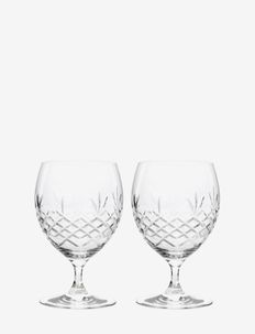 Crispy Eightball glass - vannglass - clear