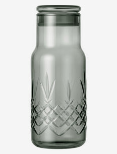 Crispy Dark Bottle Small - water carafes - dark grey