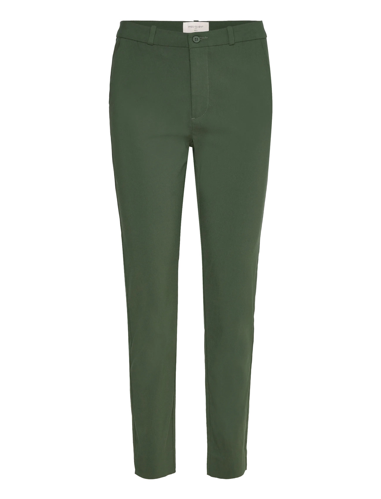 FREE/QUENT Fqsolvej-Ankle-Pa, S, Khaki green, Bukser > Chinos, Dame