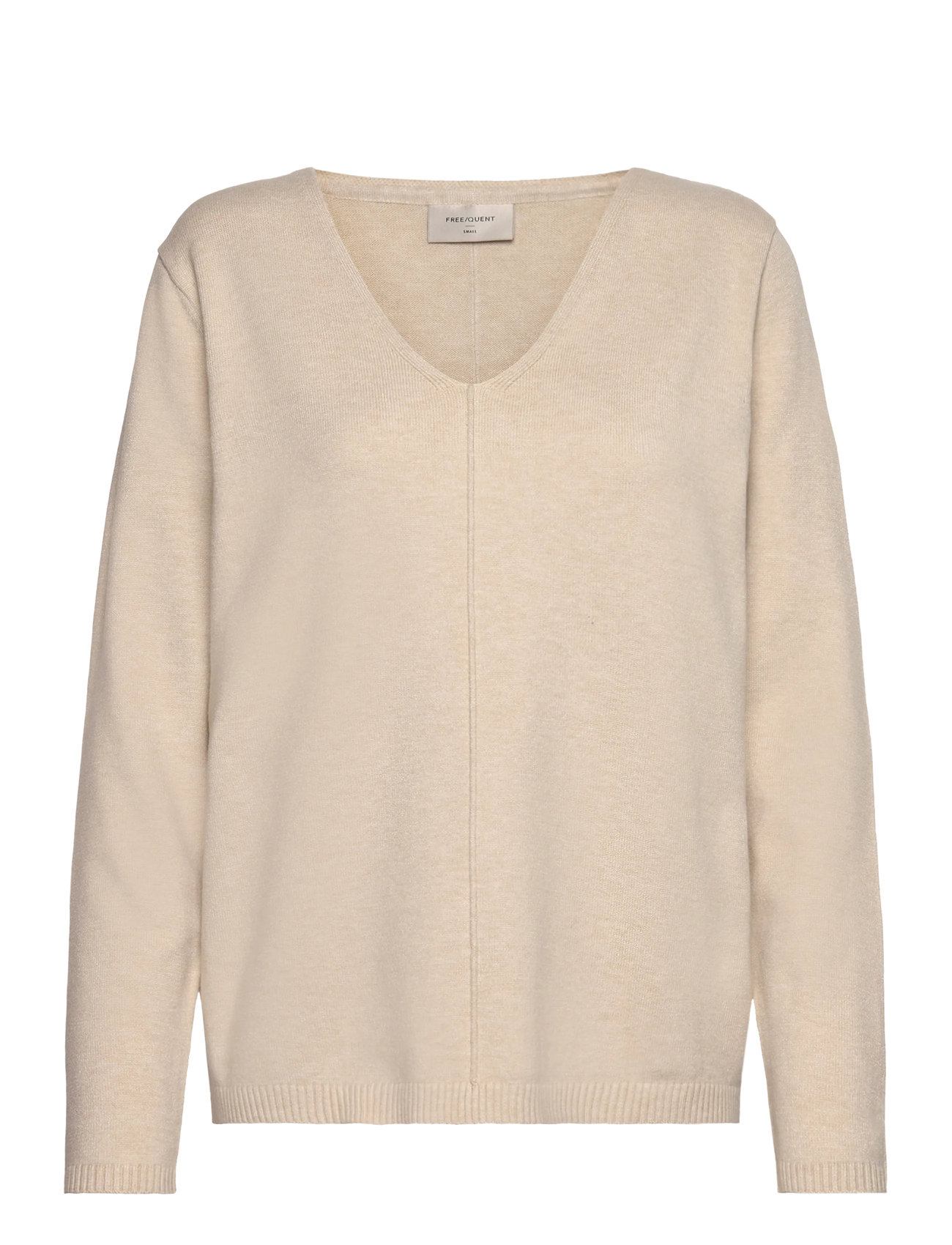 FREE/QUENT Pullover, M, Cream, Knitwear - Jumpers, Dame