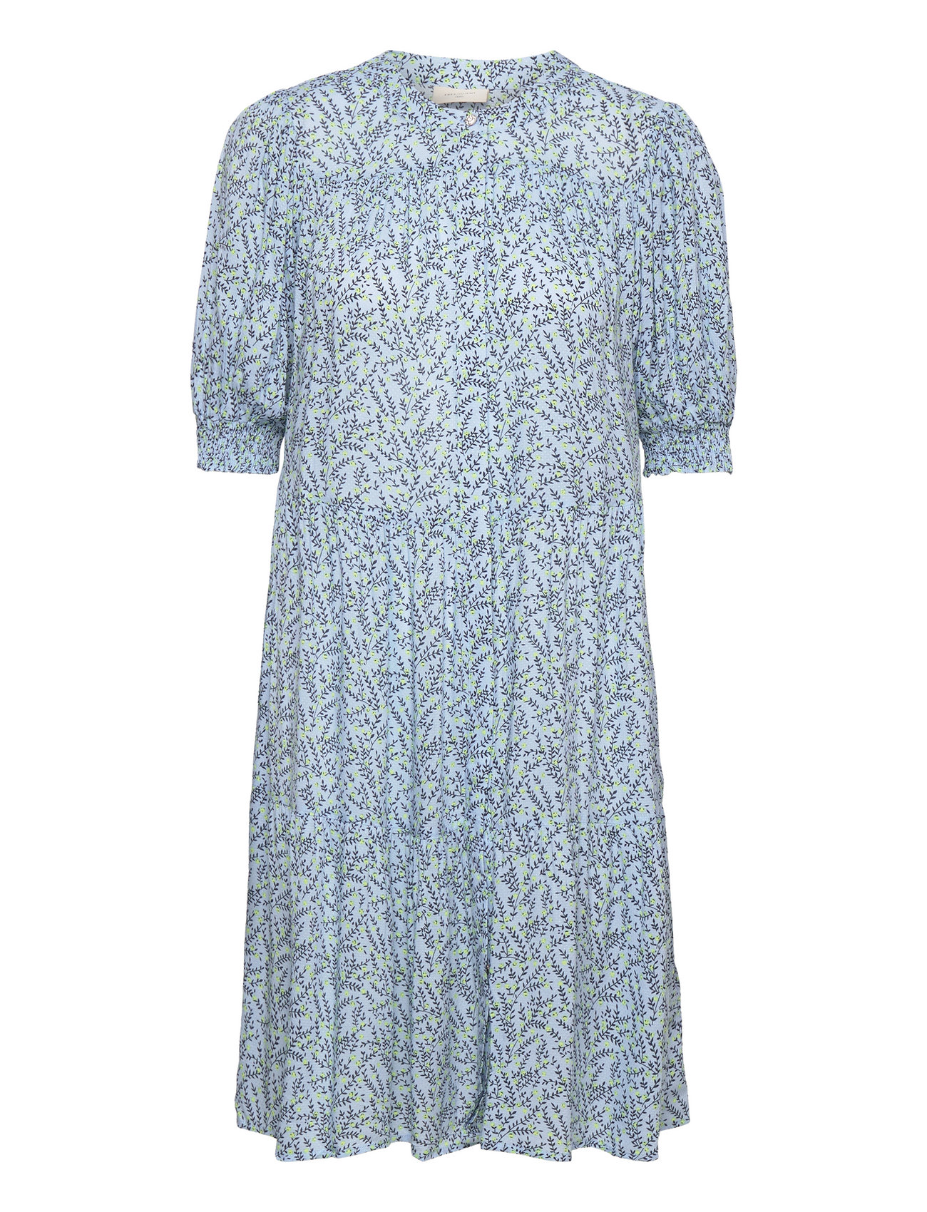 FREE/QUENT Fqadney-dress (Chambray Blue W. Sharp Green/Blå) - 399 kr ...