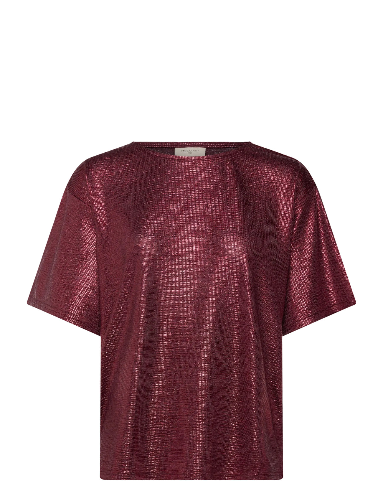 FREE/QUENT T-Shirt From Freequent Burgundy - S - Damen