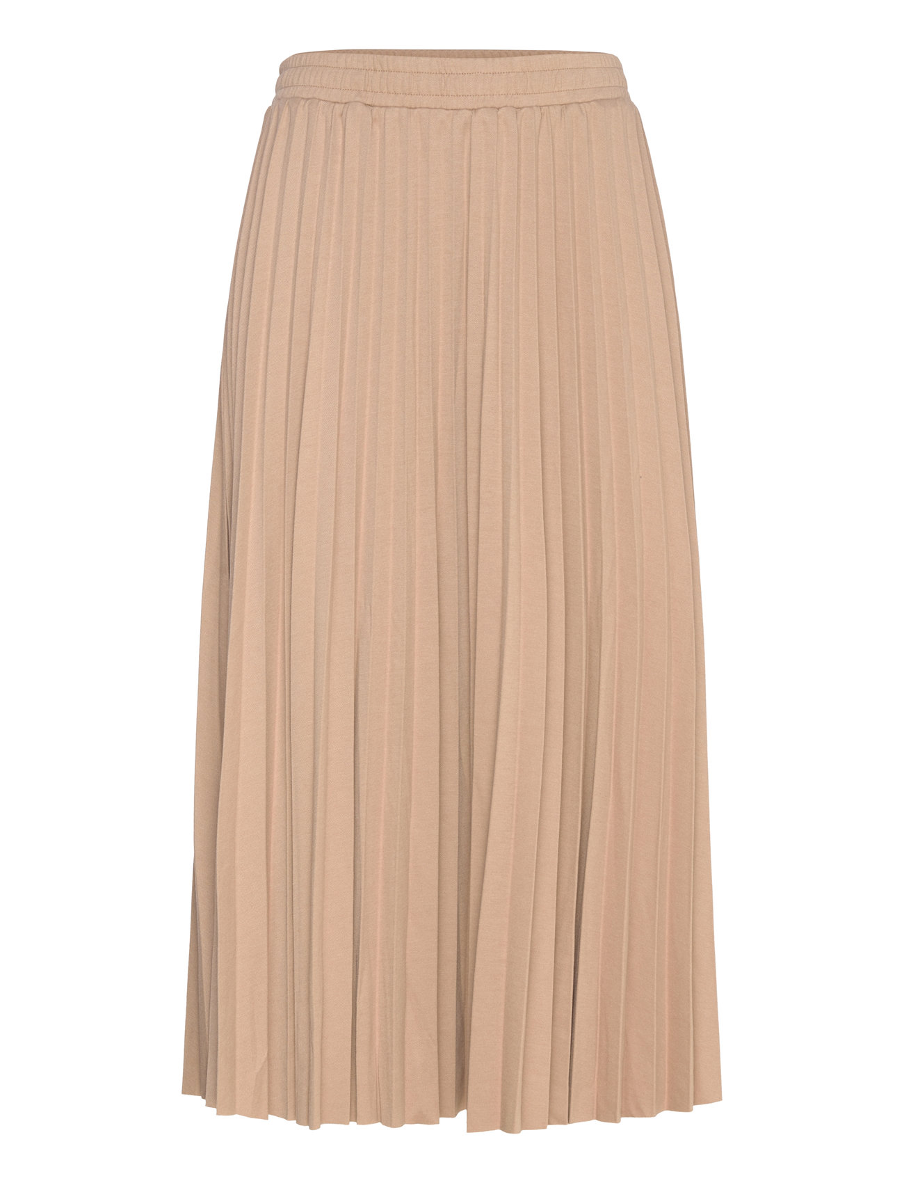 Fqklary-Skirt Skirts Knee-length & Midi Skirts Beige FREE/QUENT