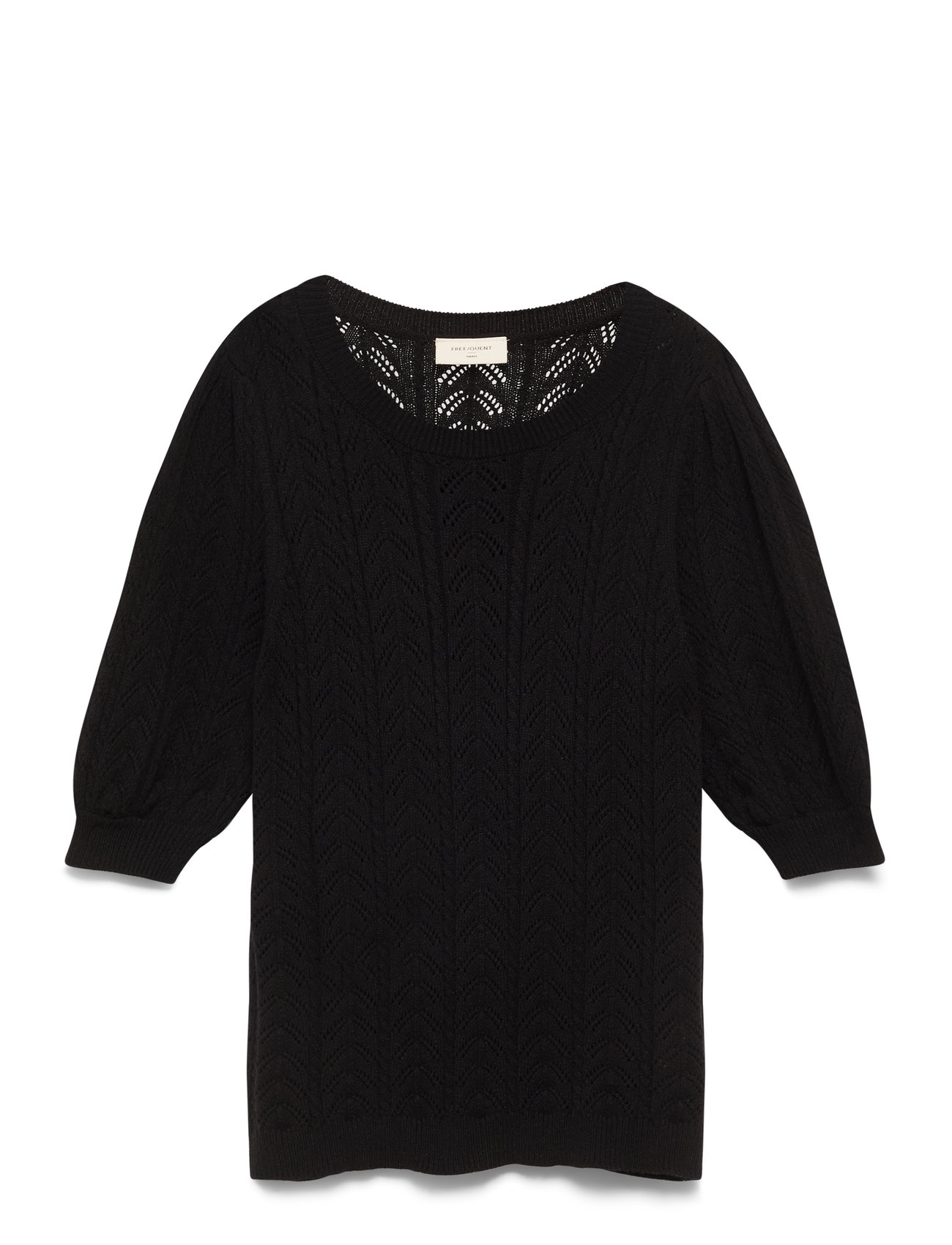 FREE/QUENT Fqclarry-Pullover, M, Black, Strik > Trøjer, Dame