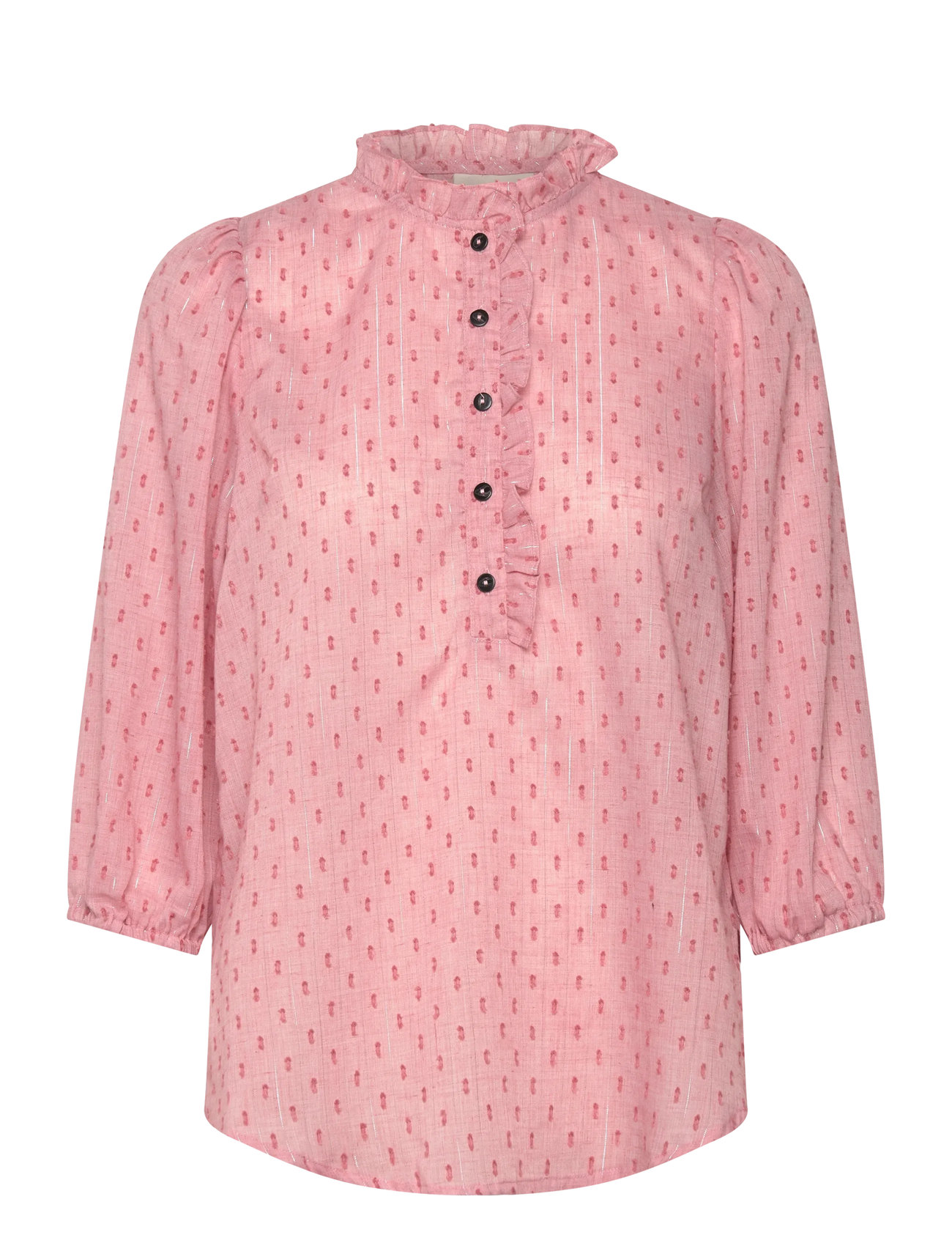 FREE/QUENT Blouse, XS, Pink, Bluser > Langærmede, Dame