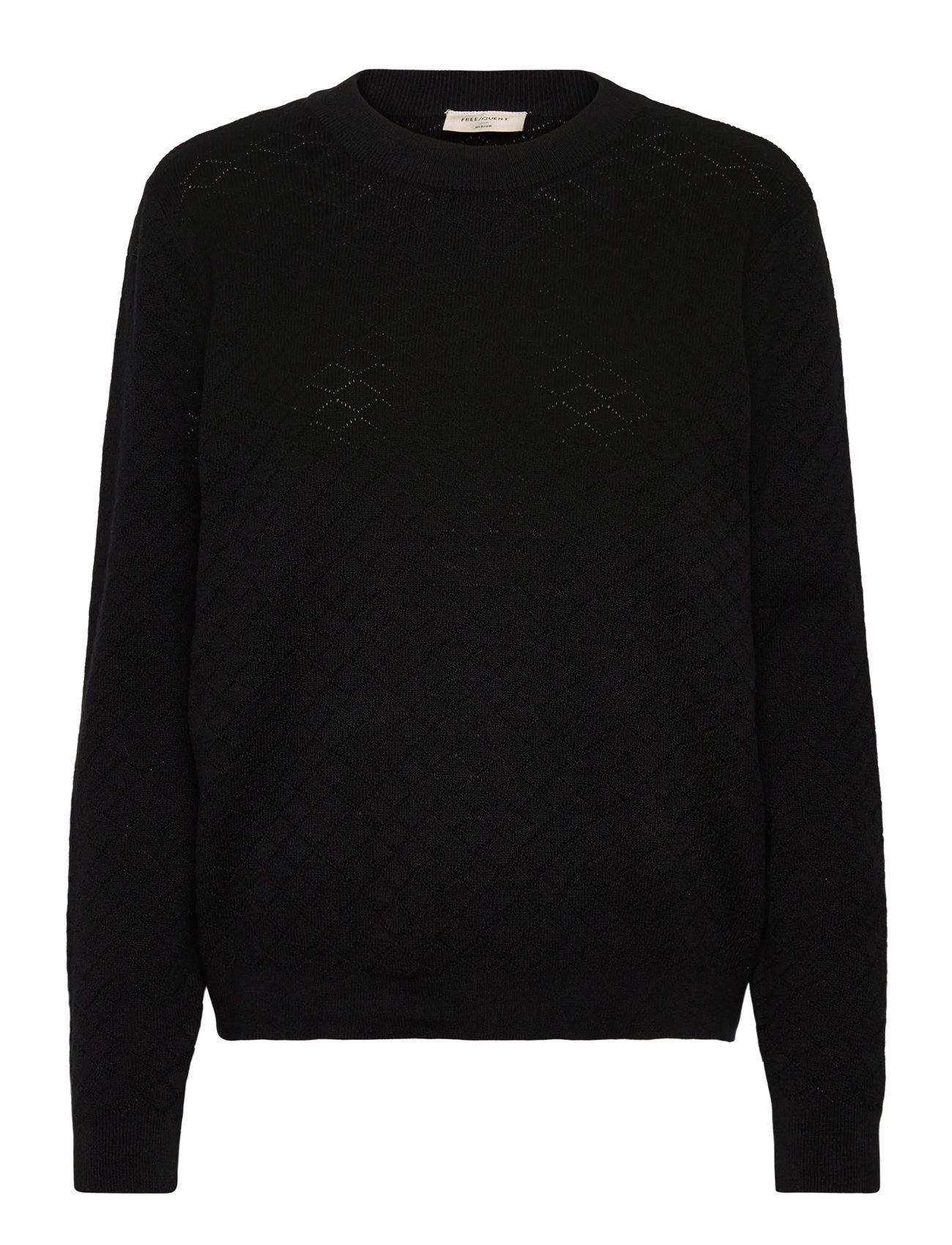 FREE/QUENT Pullover From Freequent In A Soft, Fine-Knit Material. The Pullover Has A Simple Schwarz - L - Damen