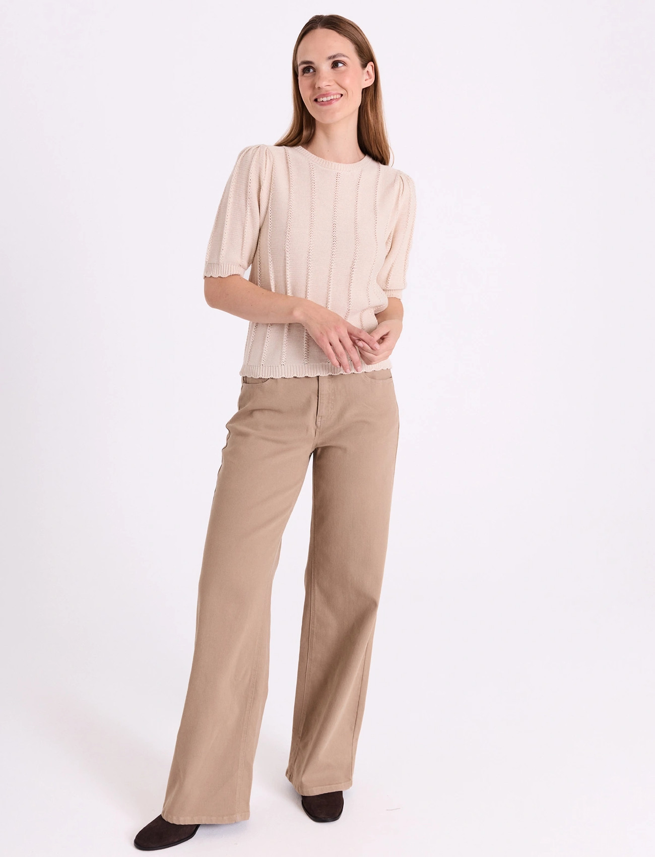 FREE/QUENT Fqnanna-Jeans, 29, Brown, Jeans > Lige-Almindelige, Dame