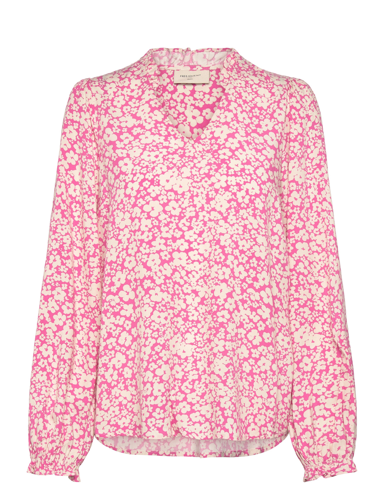 FREE/QUENT Fqadney-Blouse, L, Pink, Bluser > Langærmede, Dame