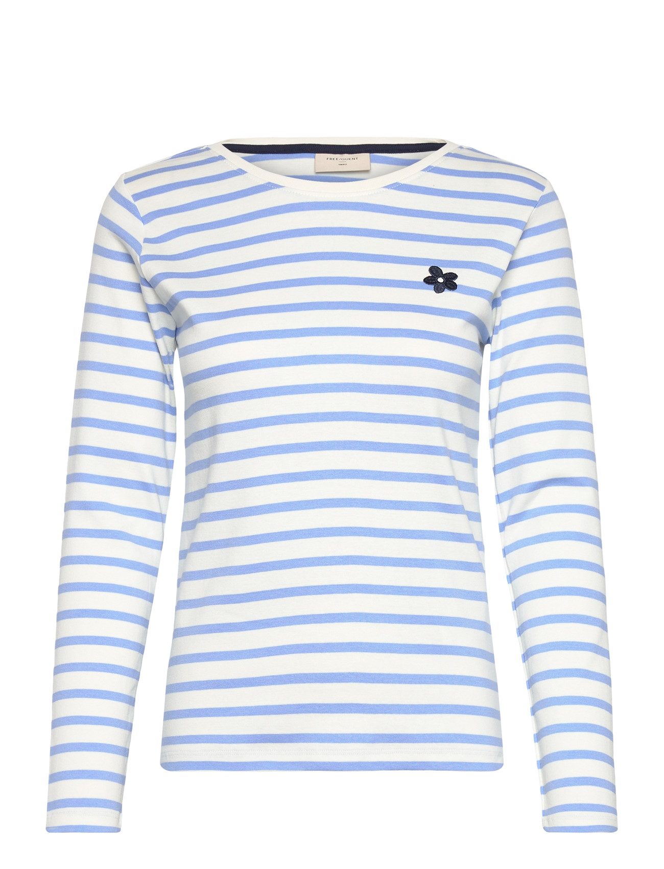 FREE/QUENT Fqfamila-Tee Weiß - S - Damen