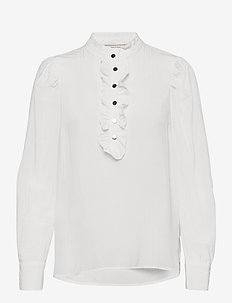 FQAPRIL-SH - long sleeved blouses - offwhite