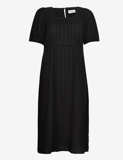 FQILONA-DRESS - midiklänningar - black