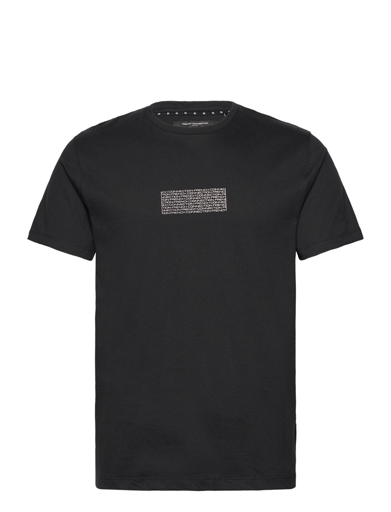 Repeat Logo Graphic Tee Black French Connection