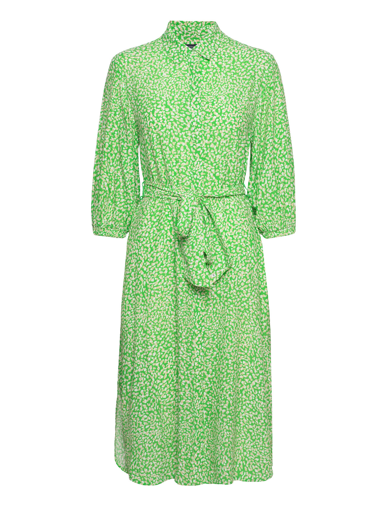 Cadie Delph Drape Shirt Drs Green French Connection