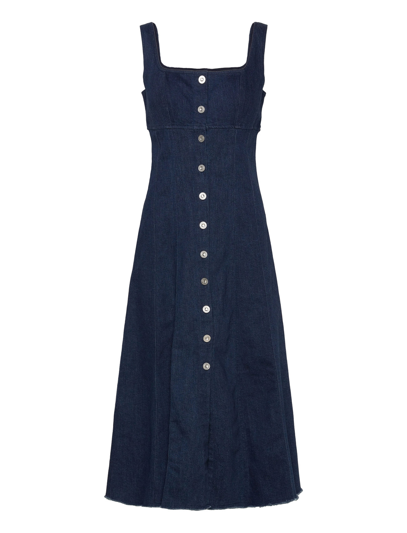 French Connection Arywode Denim Dress Marinblå