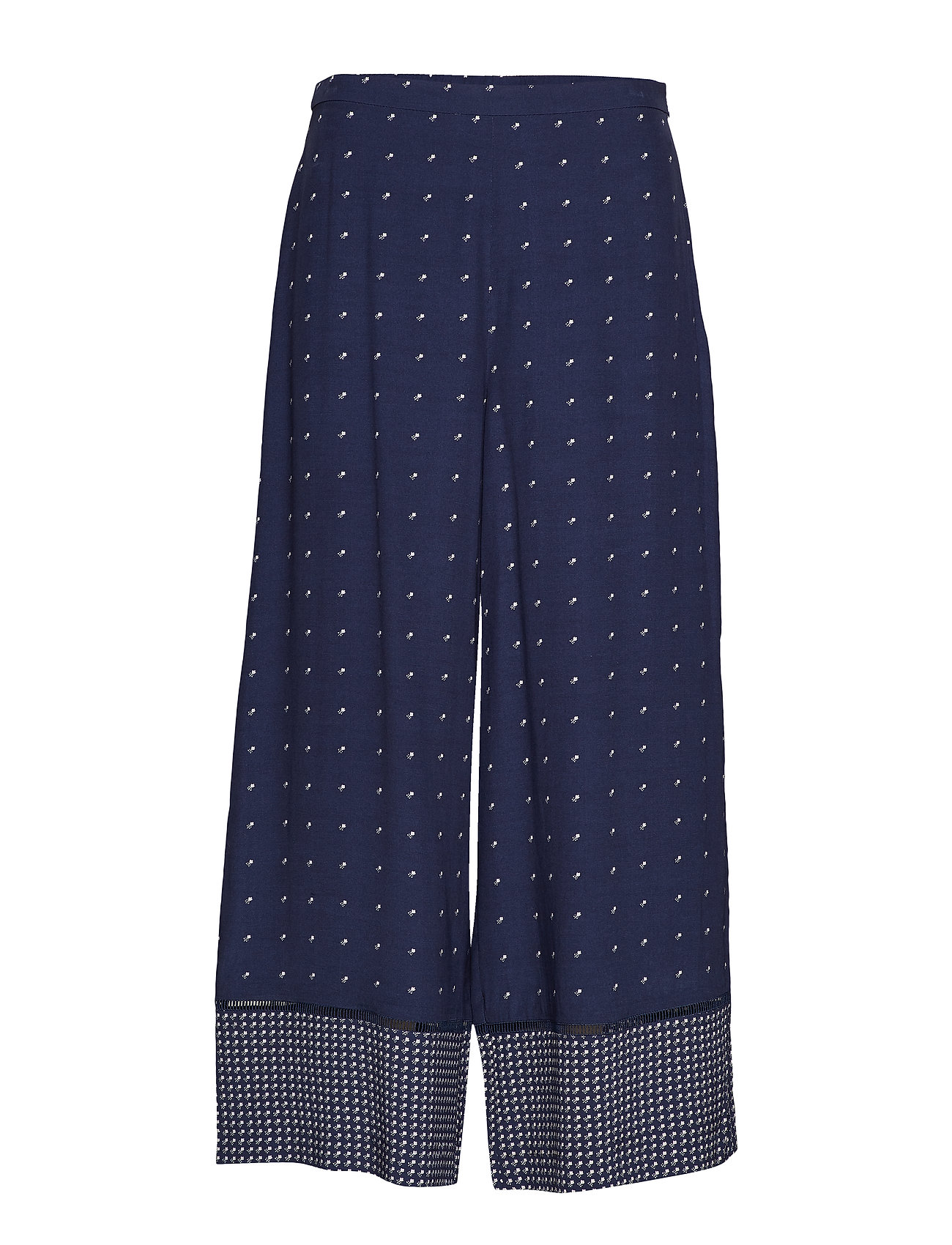 Catalina Drape Culottes Wijde Broek Blauw French Connection french connection kopen in de aanbieding Catalina Drape Culottes Wijde Broek Blauw French Connection french connection kopen in de aanbieding