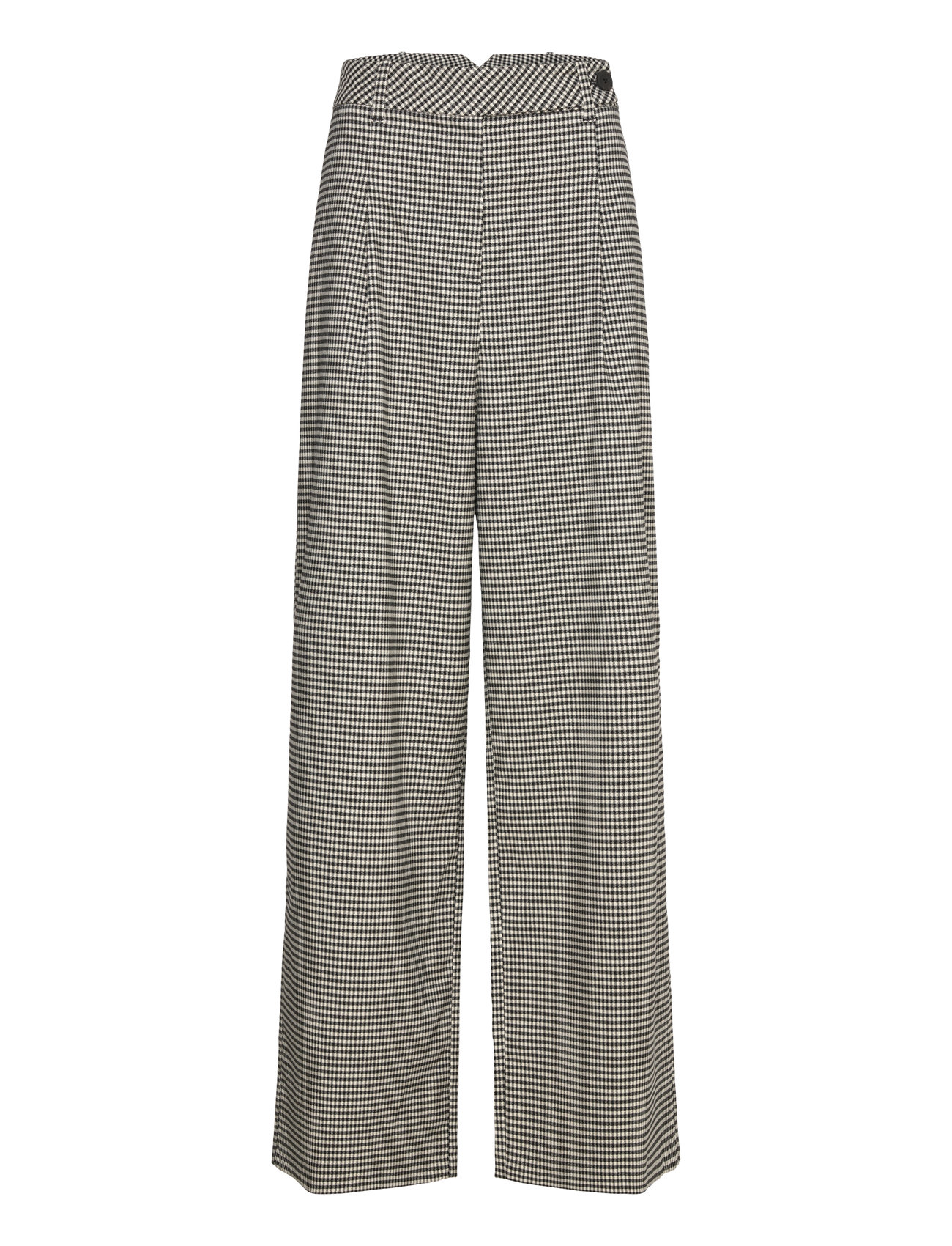 French Connection Holden Houndstooth Trouser Svart