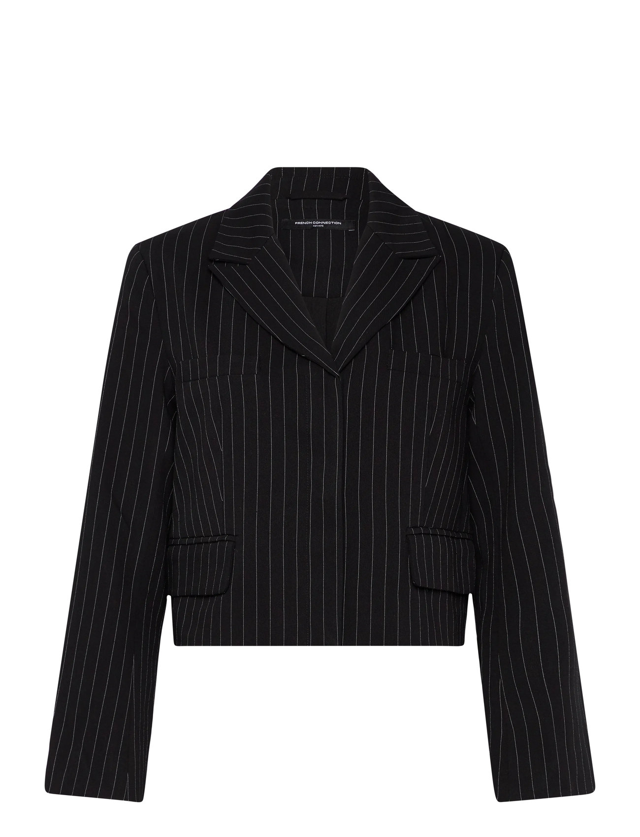 FRENCH CONNECTION Morgan Tailored Cropped Blazer Schwarz - 36 - Damen