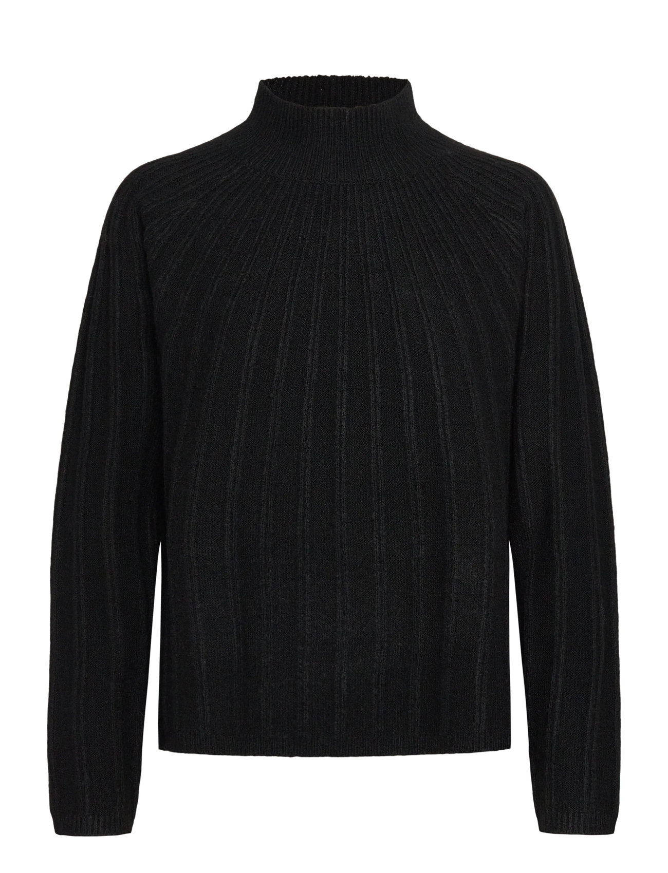 FRENCH CONNECTION Kezia Recycled Mock Rib Jumper Schwarz - S - Damen