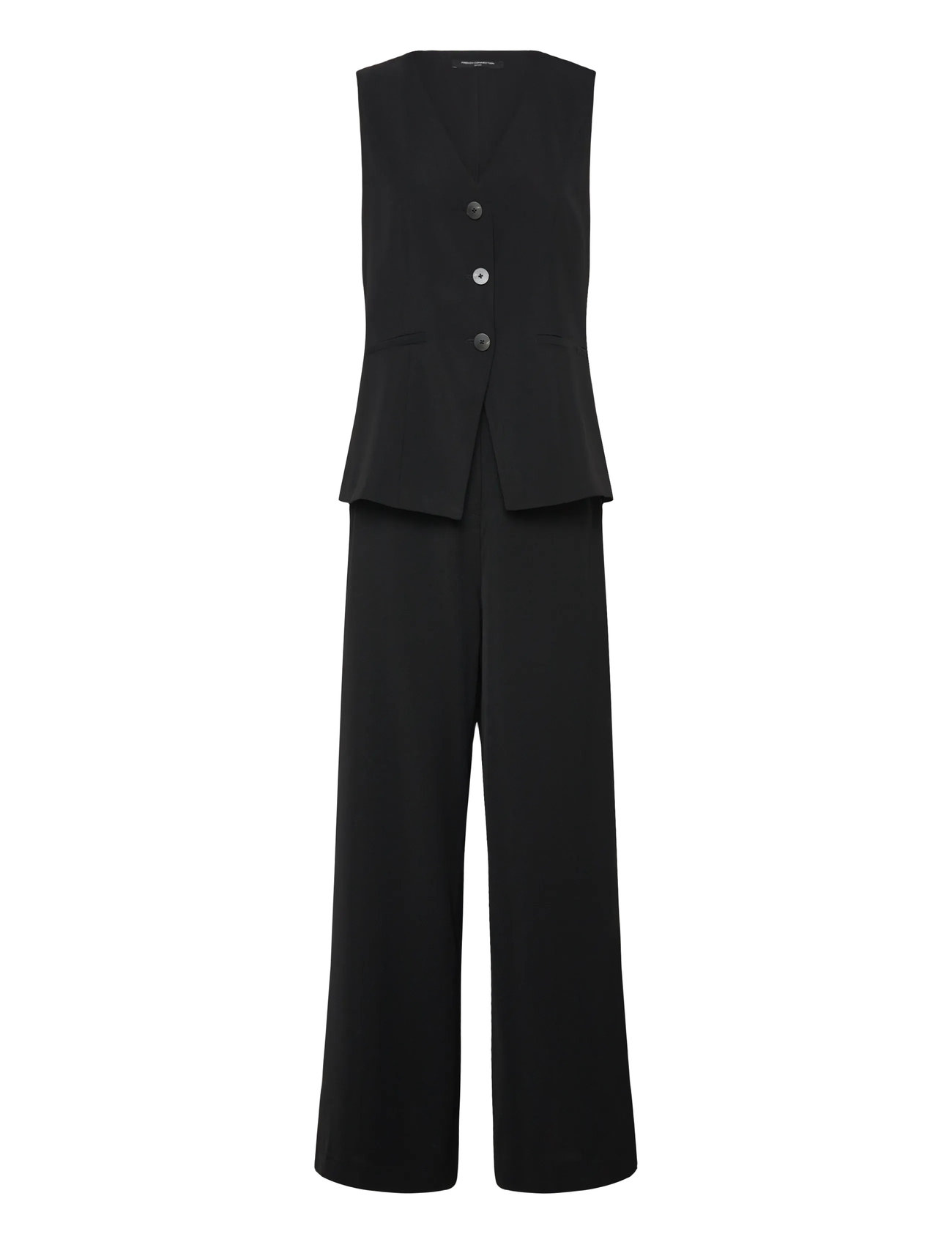 FRENCH CONNECTION Vinnie Tailored Jumpsuit Schwarz - 34 - Damen
