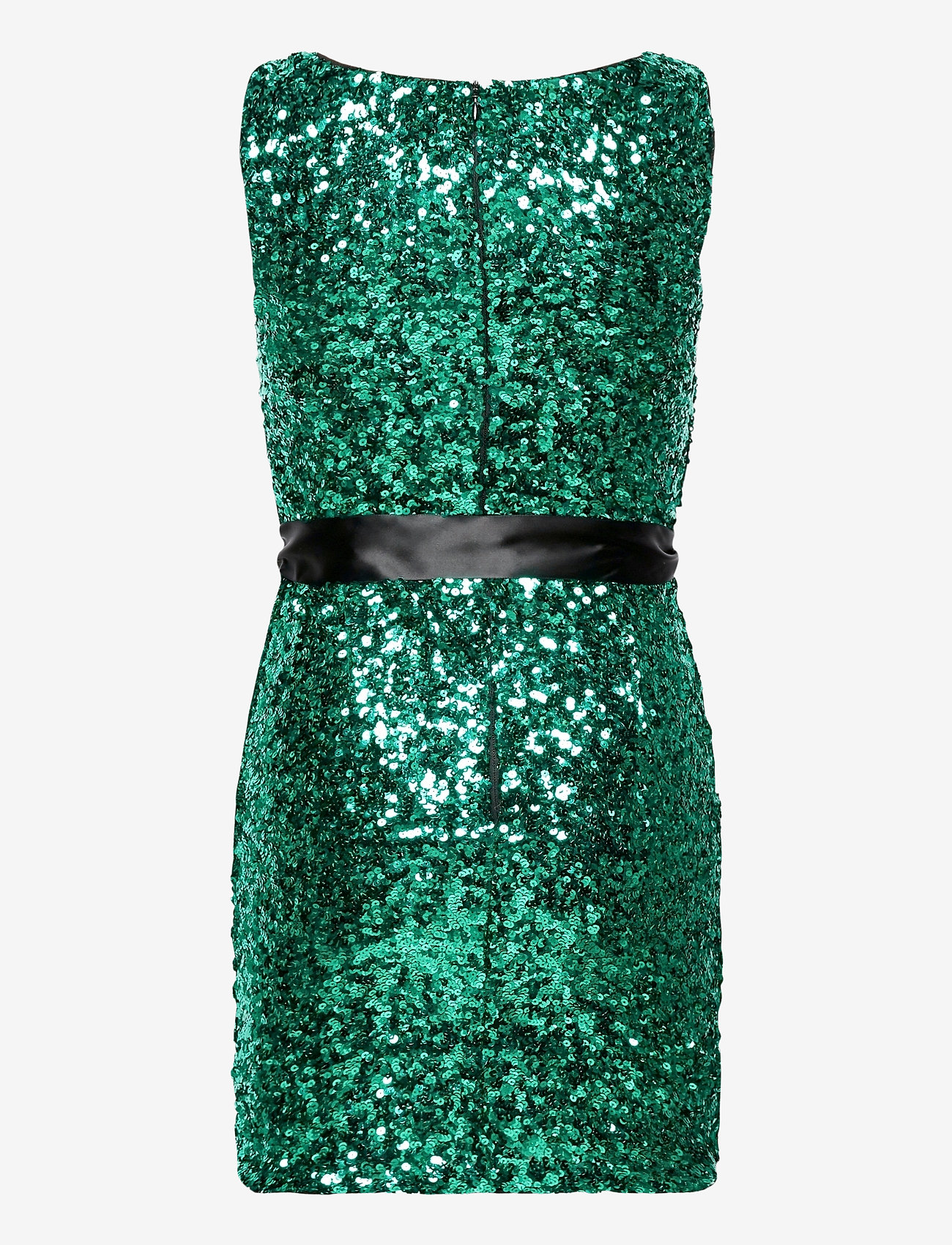 green sequin belt