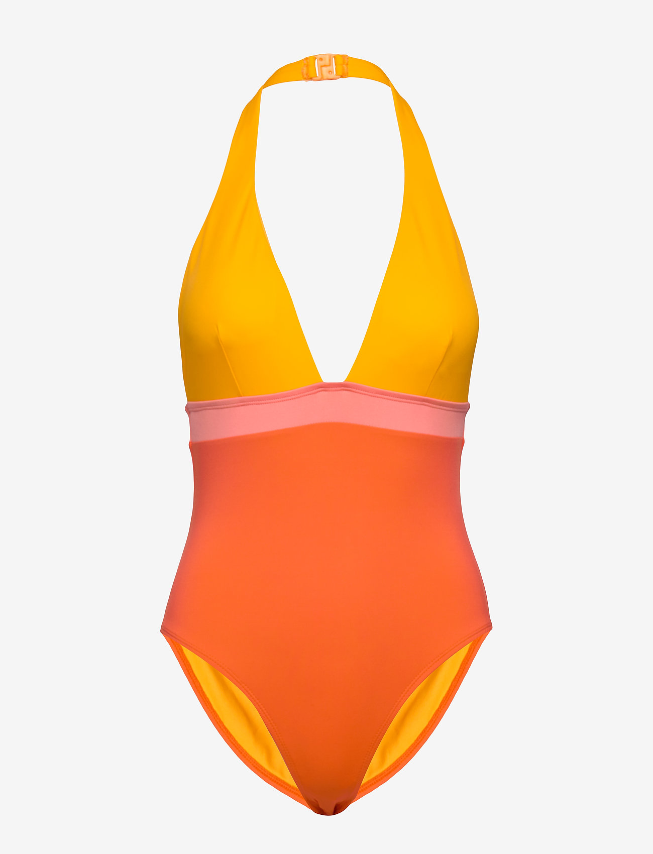 colour block swimwear